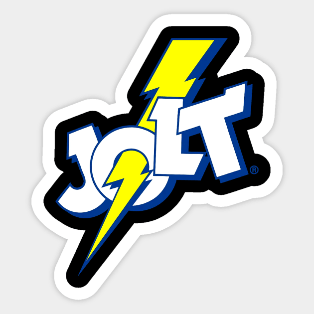 Jolt Cola Logo Sticker by Sudburied